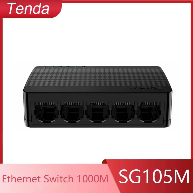 Tenda SG105M  ⰡƮ Ʈ  Ʈũ 5  Ʈ ̴ ġ 1000Mbps  LAN  ü/  ÷  ÷